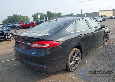2017 Ford Fusion V6 Sport from USA, damaged, VIN 3FA6P0VPXHR376380